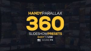 Videohive Handy Parallax Presets Video Displays template preview