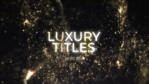 Videohive Luxury Gold Awards Titles Titles template preview