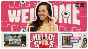 Videohive Creative Youtube Opener - Collage Intro Openers template preview