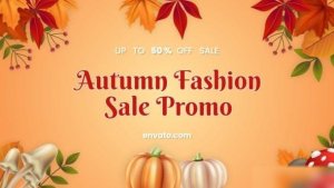 Videohive Autumn Fashion Promo 47926944 Openers template preview