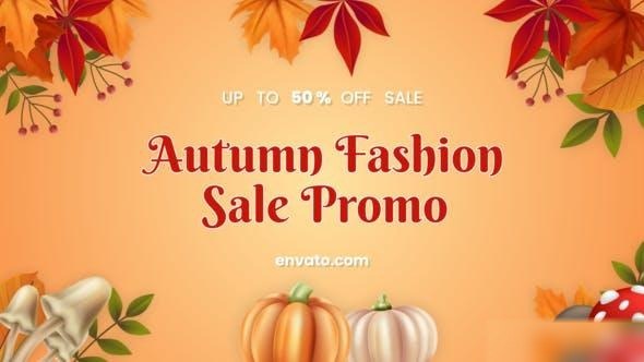 Videohive Autumn Fashion Promo 47926944 Openers template preview