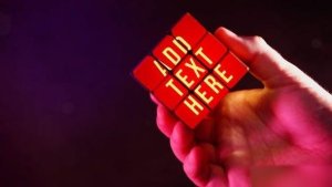 Videohive Rubik's Cube Logo Opener Openers template preview