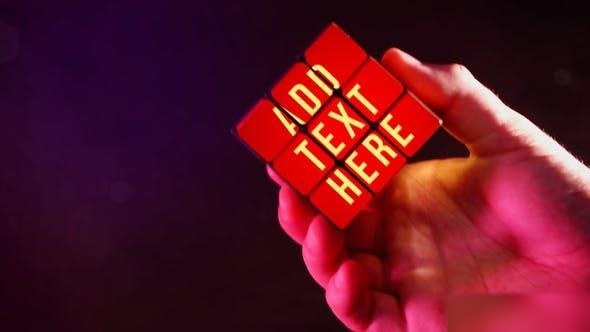 Videohive Rubik's Cube Logo Opener Openers template preview