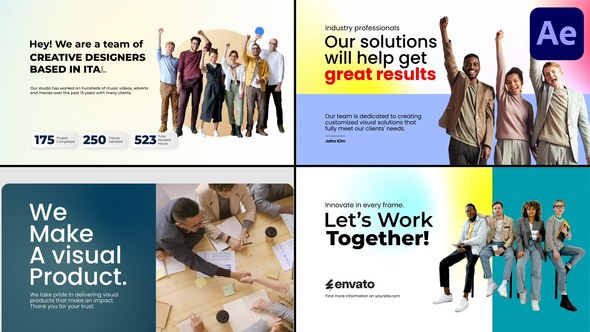 Videohive Graphics Design Agency Promo for After Effects Openers template preview