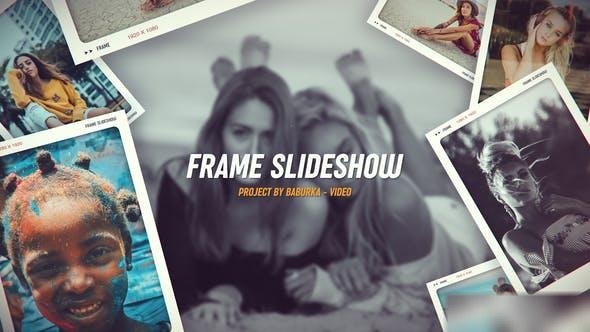 Videohive Dynamic Frame Slideshow Openers template preview