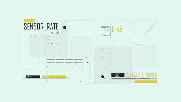 Videohive HUD Typography Medical Procedure Infographics template preview