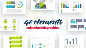 Infographics Vol.18 Video Displays template preview