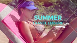 Summer Video Displays template preview