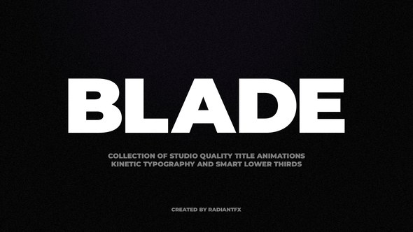 Titles Video Displays template preview
