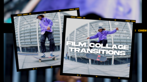 Videohive Film Collage Transitions Elements template preview