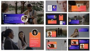 Videohive Testimonials Social Media Elements template preview