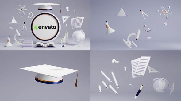 Videohive Education logo 56173007 Logo Stings template preview