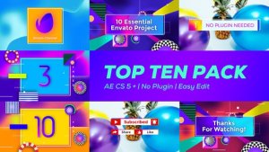 Videohive Top Ten Pack Openers template preview
