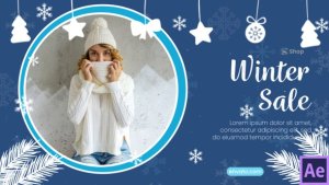 Videohive Winter Sale Product Promo template preview