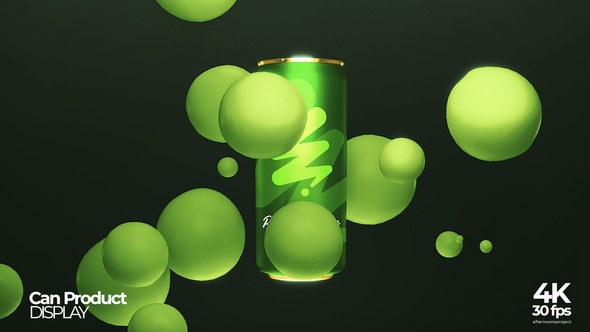 Videohive Can Product Promotion Mockup Product Promo template preview