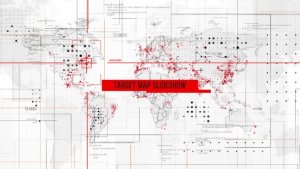 Target Map Slideshow Video Displays template preview