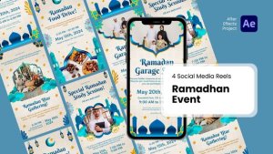 Videohive Social Media Reels - Ramadhan Event Effect Templates Ramadan template preview