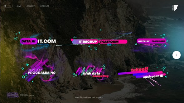 Videohive Particles and Creative Lower Thirds 44937886 Elements template preview
