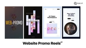 Videohive Website Promo Reels v2 Video Displays template preview