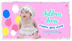 Videohive Children Promo Slide Video Displays template preview