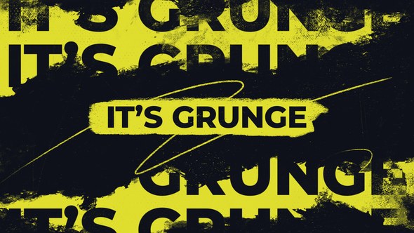 Videohive Grunge Brush Intro Logo Logo Stings template preview