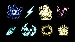 Videohive Explosions & Sparks Elements template preview