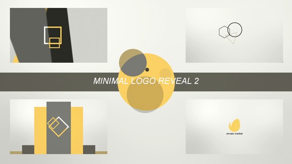 Videohive Minimal Logo Reveal 2 Logo Stings template preview