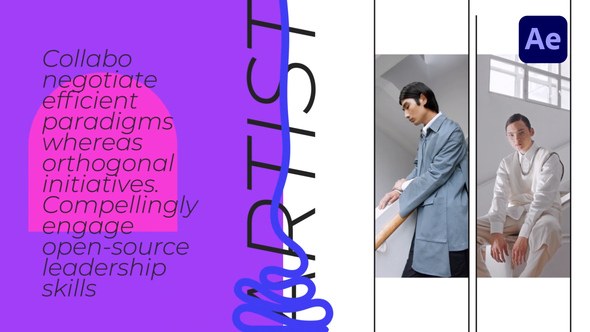 Videohive Vivid Shapes Corporate Intro Openers template preview