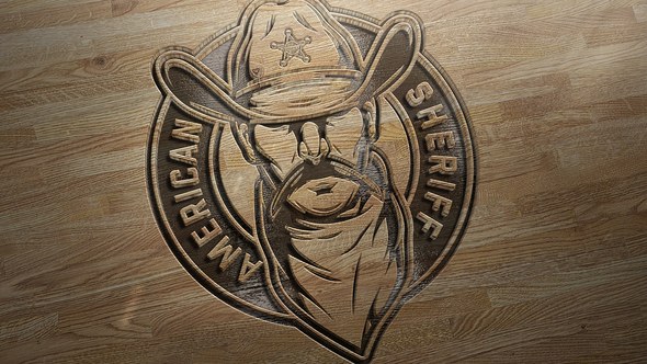 Videohive Woodcut Mockup Logo Logo Stings template preview