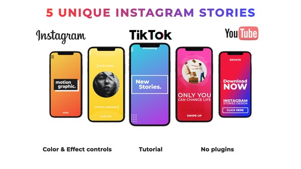 Videohive Instagram Stories | Clean and Modern 05 Product Promo template preview