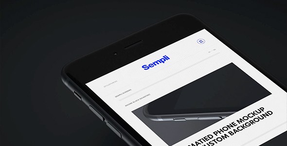 Sempli - Animated Devices Mockup Bundle Video Displays template preview