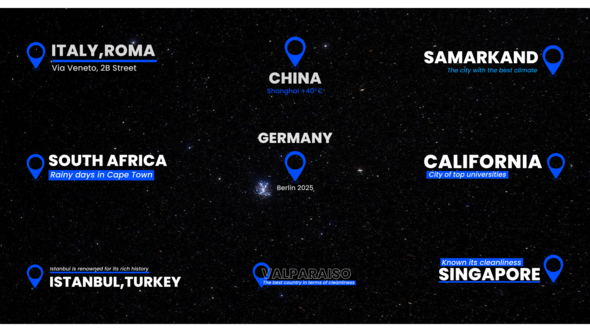 Videohive Location Titles 54332947 Titles template preview
