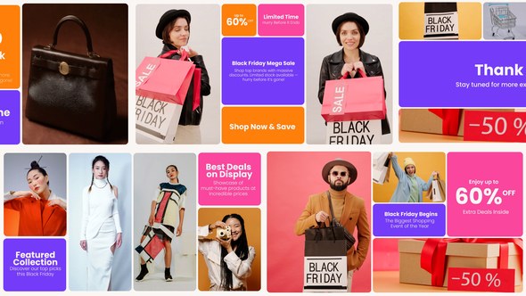 Videohive Black Friday Promotion 59879943 Elements template preview