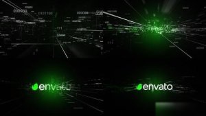 Videohive Simple Digital Logo 2023 Logo Stings template preview