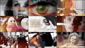 Videohive Glitch Fashion Motion Week Broadcast-packages template preview
