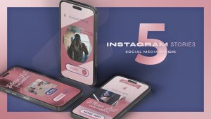 Videohive Fashion Vertical Reels Video Displays template preview