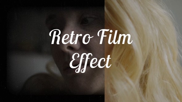 Videohive Retro Film Effect Elements template preview
