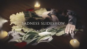 Videohive Sadness Slideshow Video Displays template preview