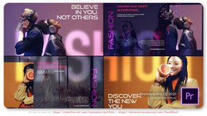 Exciting Collection Fashion Slideshow Premiere Pro template preview