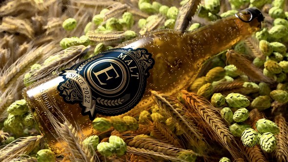 Videohive Beer Bottle Label Mockup Product Promo template preview