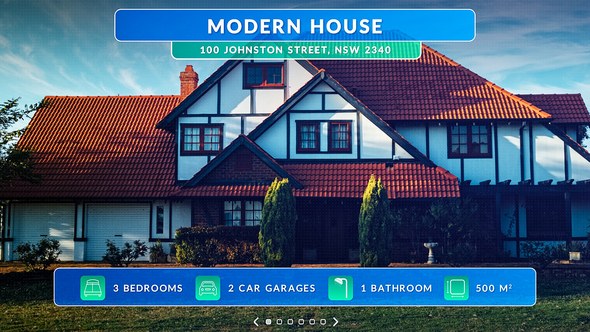 Videohive Real Estate Promo 25191268 Video Displays template preview