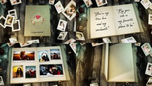 Videohive Romantic Book Unveil Openers template preview