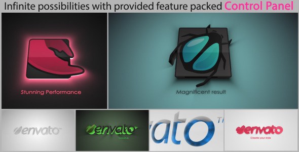 Videohive 3D Logo Maker Logo Stings template preview