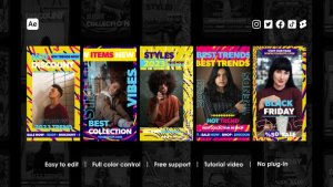 Videohive Fashion Week Instagram Reels 45698040 Product Promo template preview
