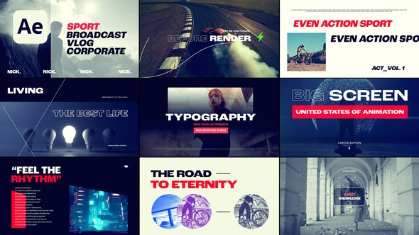 Videohive Typography 57499494 Titles template preview