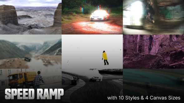 Videohive Speed Ramp Intro After Effect Elements template preview