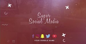 Videohive Super Social Media Openers template preview