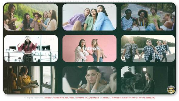 Videohive Dynamic Screens - Cinematic Media Opener Openers template preview