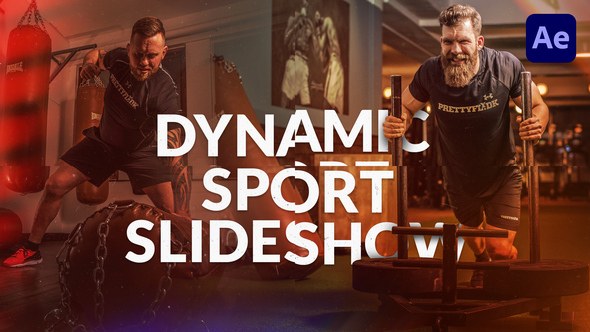 Videohive Dynamic Sport Slideshow Video Displays template preview