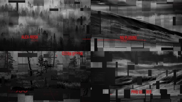 Videohive Tech Slideshow Video Displays template preview